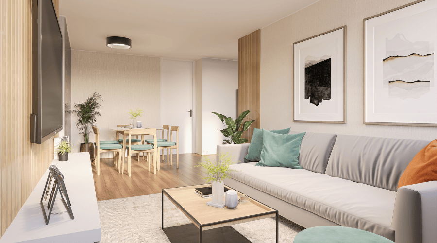 Estrena este año tu departamento con Kampu en Ate - Santa Clara