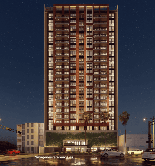 Fachada Living Residencia Club