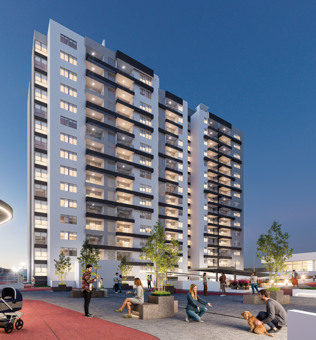 Fachada Condominio A