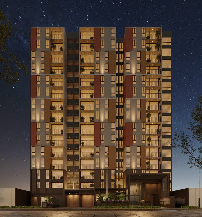 Fachada Oasis Condominio Club