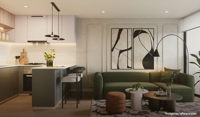 Fachada Atreo Apartments