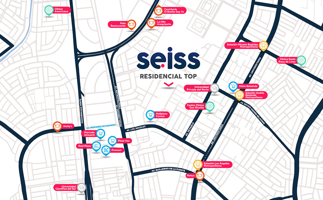 Mapa Residencial Seiss