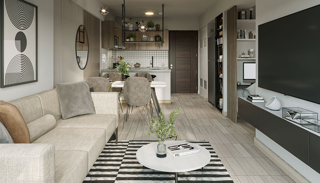 Departamento Piloto 58 m2