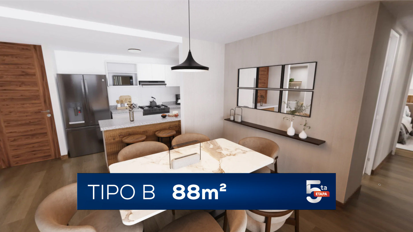 TIPO B - 88m² | ET5